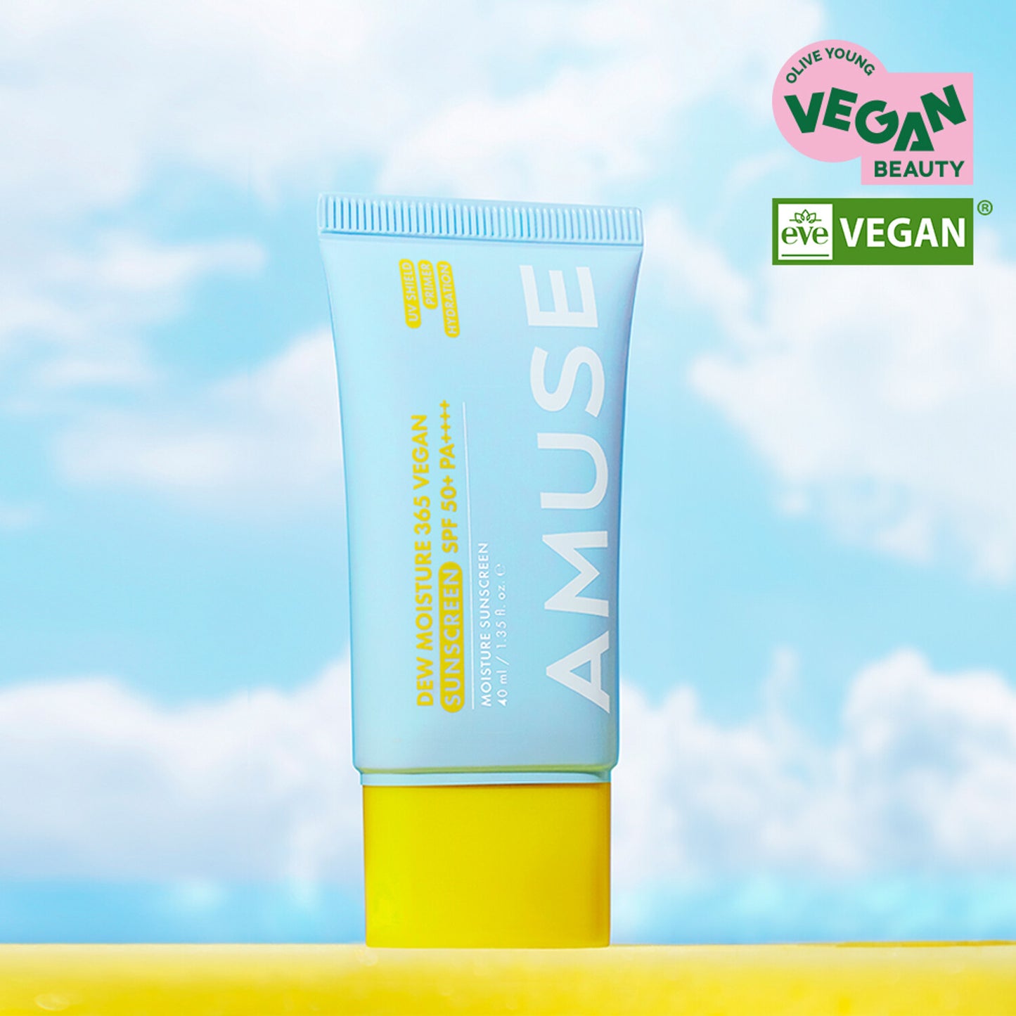 Amuse Sunscreen 365 Vegan Sun Cream 40ml